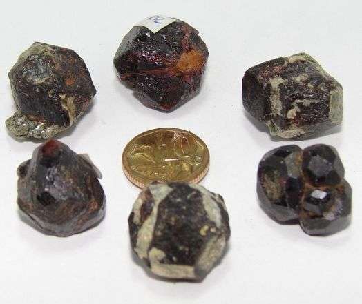 Natural GARNET nodules