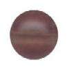 SALE ** 6mm Brown ICED beads (10 pcs)
