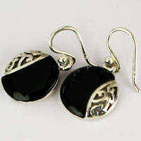 Natural ONYX in Sterling Silver