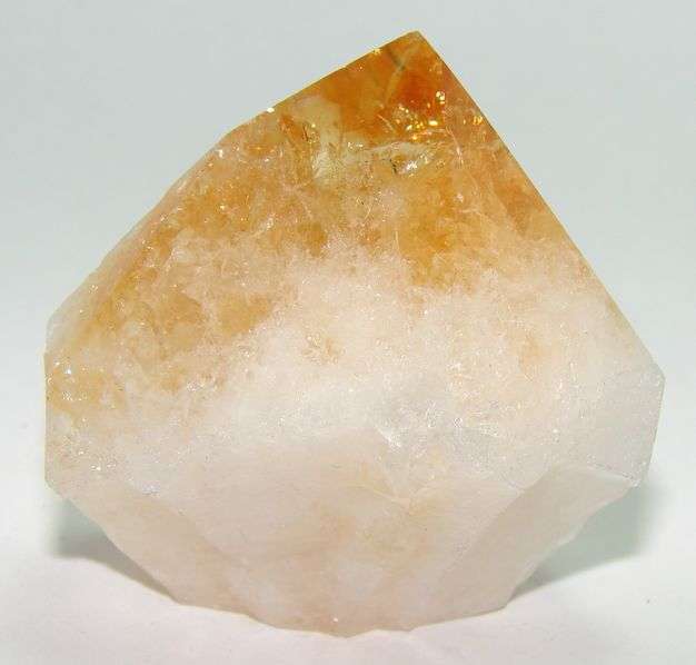 Natural CITRINE semi-polished point