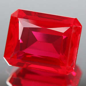 MASSIVE! 31.55 cts Natural Blood Red RUBY octagon facet (Madagascar)