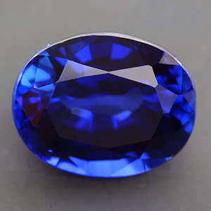 Beautiful! 3.15 cts Natural BLUE SAPPHIRE oval facet (Thailand)