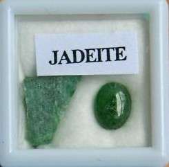 Natural JADEITE / NEPHRITE - raw and polished - great for collectors!