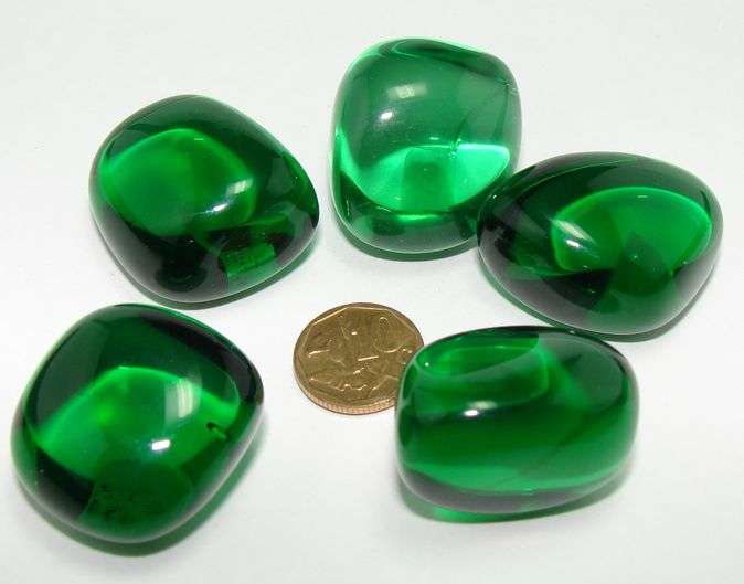 RARE!!! Natural GAIA STONE tumbles - From the ash of Mount St Helen's volcanic eruption...