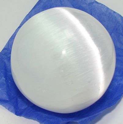 Natural SELENITE sphere 62mm