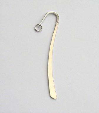 BOOKMARK Plain Silver Plated 85mm - sold individually