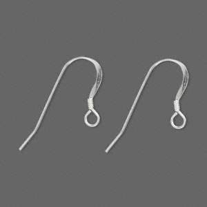 STERLING SILVER (925) Earring hooks - sold per pair