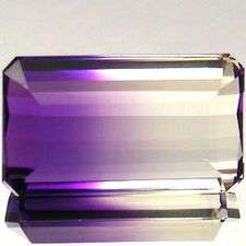 LUNCHTIME MADNESS! 40.45 cts Natural AMETRINE octagon facet (Bolivia)