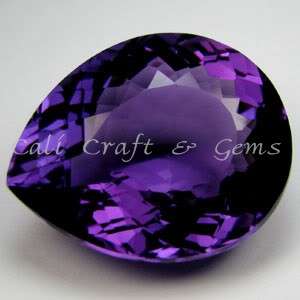 LUNCHTIME MADNESS! 12.10 cts Natural Colour Change AMETHYST pear facet (Brazil)