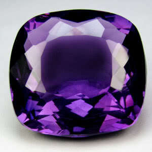 LUNCHTIME MADNESS! 7.05 cts Natural Colour Change AMETHYST cushion facet (Brazil)