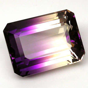 JULY SALE ** 23.20cts Natural AMETRINE octagon facet (Bolivia)