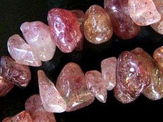 SUNSTONE (Red Aventurine) chips - use on it's own or work it into gemstone jewellery