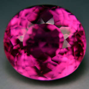 Exceptional! 17.10 cts Natural PINK TOPAZ oval facet (Brazil)