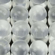 WHITE MOONSTONE 5mm round cabochons (Sri Lanka) - 18 pieces available