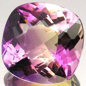 40.24 cts AMETRINE cushion facet (Bolivia)
