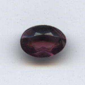 3.75 cts Rare colour AMETHYST oval facets (Africa) - 5 pieces available