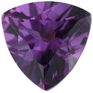 4.45 cts Colour Change ALEXANDRITE 8mm trilliant facets (Russia) - 2 pieces available