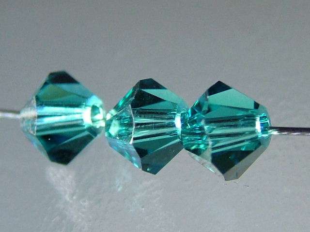 INDICOLITE Swarovski 4mm bicone
