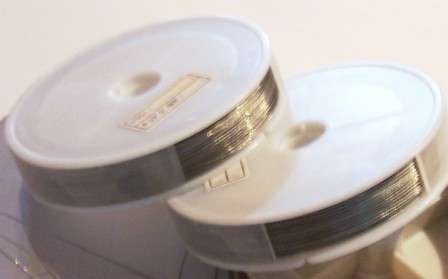 Tiger tail - GREY - 0.45mm - SOLD PER METER