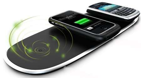 Powermat Wireless Charger: 3-position home / office wireless charging mat