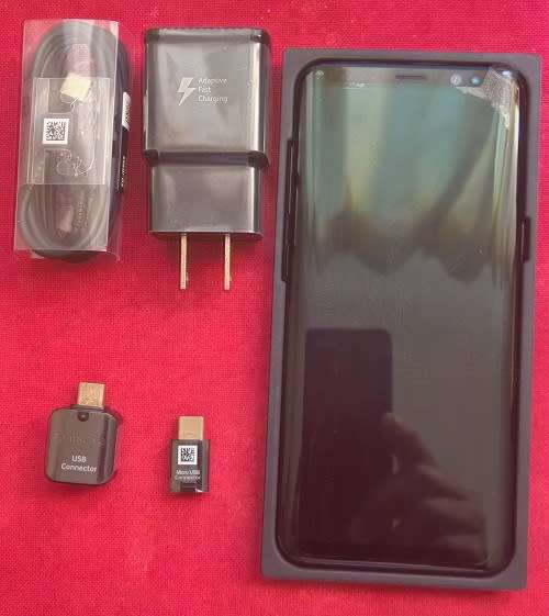 SAMSUNG GALAXY S8 PLUS 64GB MIDNIGHT BLACK (OPEN TO ALL NETWORK)