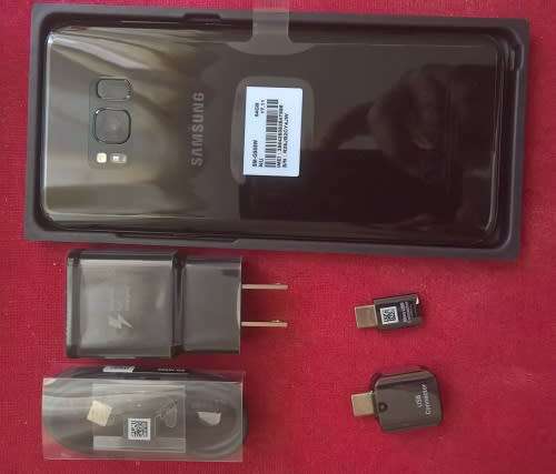 SAMSUNG GALAXY S8 PLUS 64GB MIDNIGHT BLACK (OPEN TO ALL NETWORK)