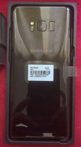 SAMSUNG GALAXY S8 PLUS 64GB MIDNIGHT BLACK (OPEN TO ALL NETWORK)