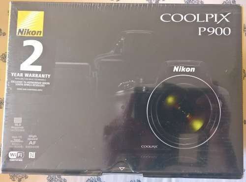Brand new Nikon COOLPIX P900 BLACK