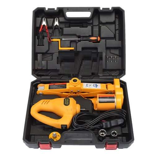 ELECTRIC JACK FOR CAR 12V LIGHTER POWERED WITH 12V Electric Impact Wrench