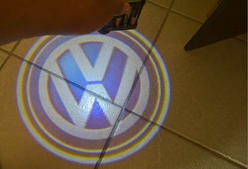 Gen Projector Wireless Laser LED Door Welcome Step Shadow Logo Light ( VW ONLY)