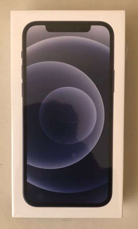 Apple Iphone 12 128GB Black, IN STOCK, WILL BE SHIPPED IMMEDIATLEY AFTER PAYMENT