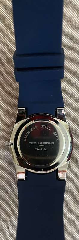 Ted Lapidus T14-4164L Men's Timepiece Rubber Strap  (NEW)