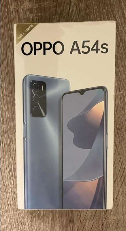 Oppo A54s Single Sim 4GB + 128GB - Crystal Black - BRAND NEW SEALED