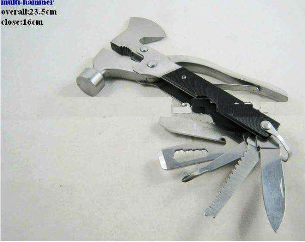 High quality multi tool with pakkawood handle, Take To Camping Trips.