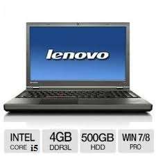 ThinkPad T540p Core i5-4300M, 2.60Ghz, 500GB HD, 4GB RAM, DVDRW, NOTEBOOK, EXCELLENT CONDITION