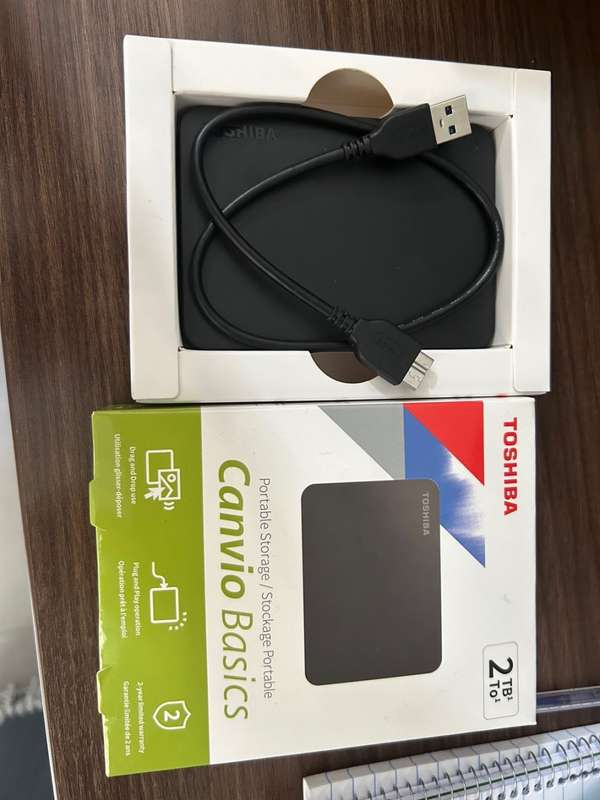 Toshiba 2TB External Hard Drive