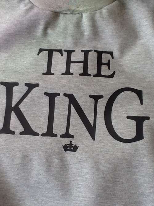 FUN, WARM, AND PRACTICAL. KING AND HIS QUEEN TRACK TOPS