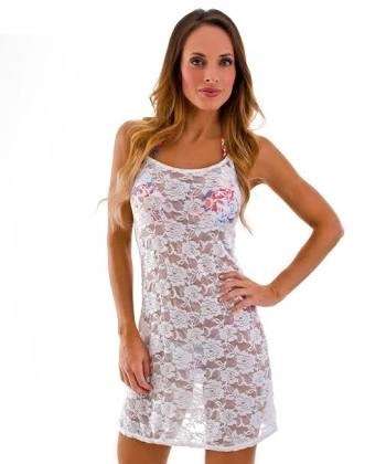 *NEW* LOVELY  LACE BEACH COVER UP. STUNNING!
