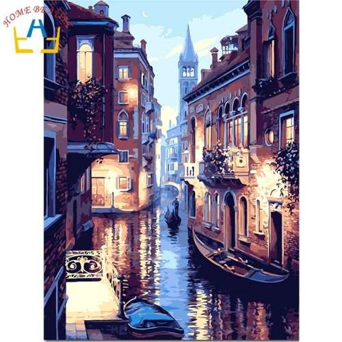 DIY PAINT BY NUMBERS. CANVAS, PAINT AND BRUSHES INCLUDED. IMPORTED READ LISTING