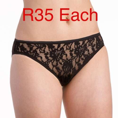 SEXY LACE LYCRA BRIEFS.