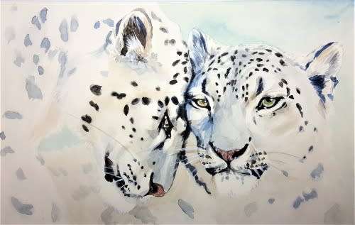 DIY PAINT BY NUMBERS. CANVAS KIT