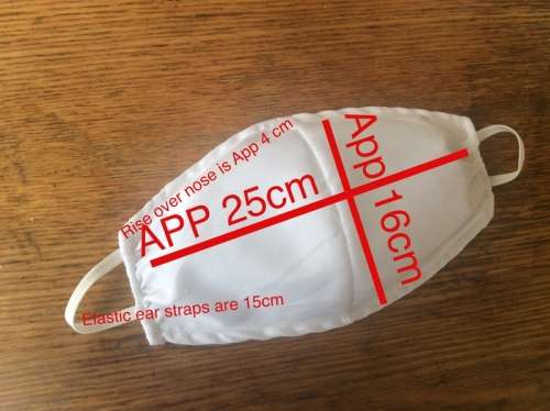 8 pieces. Face Mask Washable, Bleach-able, fabric/cloth mask with filters. Masks