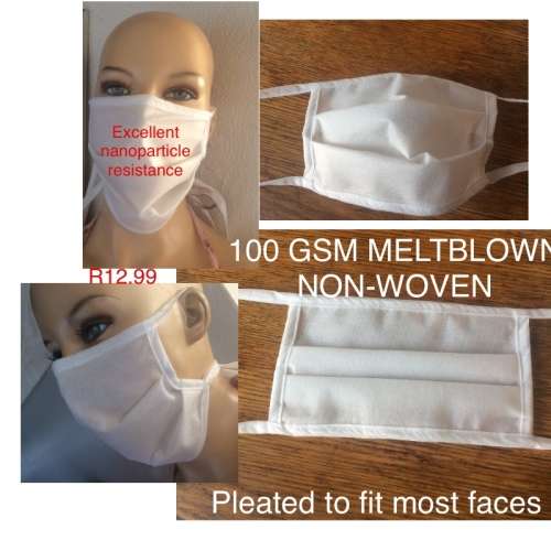 Face Masks Meltblown Polypropylene