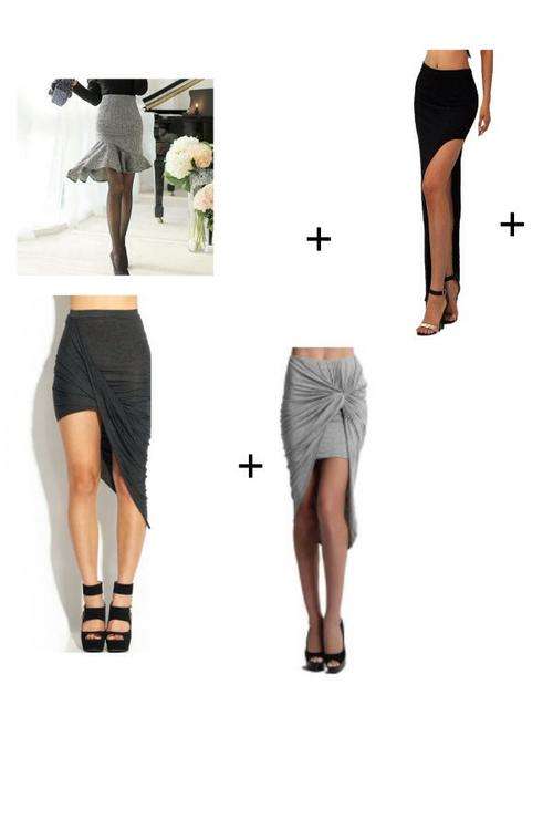 4 HIGH FASHION SEXY SKIRTS FOR THE PRICE OF 1. HURRY WHILE STOCKS LAST!