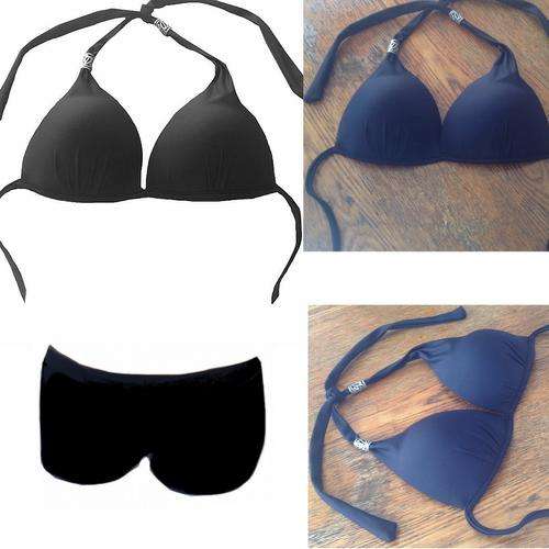 Gorgeous Moulded Triangle Bikini (with Lycra board shorts)