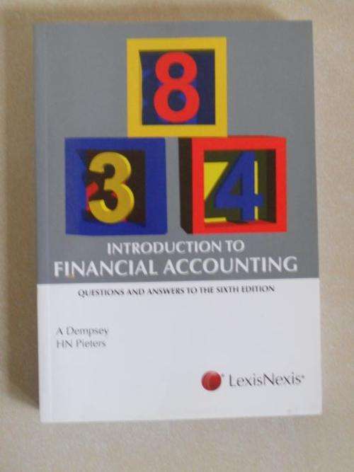 Accounting Skills Book Introduction to Financial Accounting Answer Book