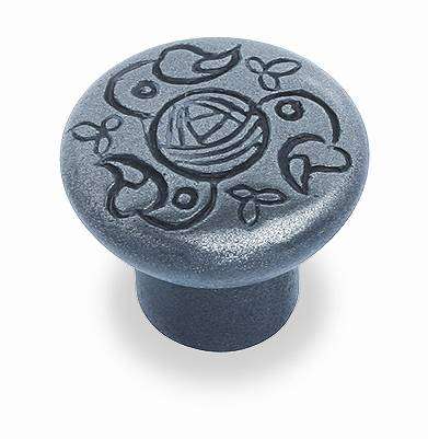 Etch Rose Knob