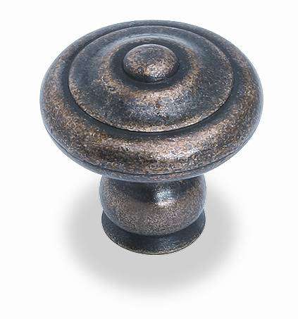 Antique Brass French Knob