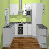Affordable DIY Designed Kitchen cabinet(s)- Melamine cupboards & FormicaTops