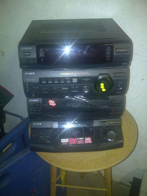 Sony HiFi - 5 CD Changer, double tape deck